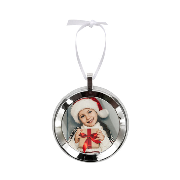 Framed Christmas Ornament - Round