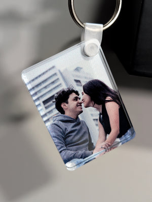 Rectangle Acrylic Keychain