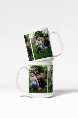 3 Photo Galley Mug