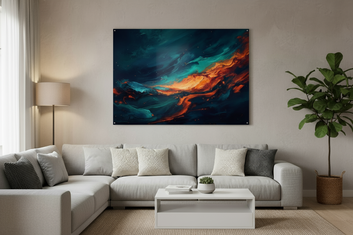 that looks great but can we remove the glare thats on the right side of the print